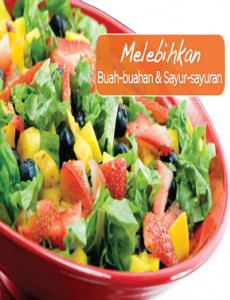 Melebihkan Buah-Buahan & Sayur-Sayuran - Flipchart