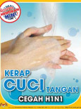 H1N1:Cegah H1N1 - Kerap Cuci Tangan (BM)