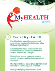 Portal MyHEALTH (B. Malaysia)