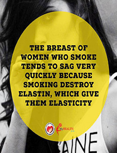 Women Breast When Smoke