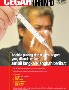 Influenza A:Pameran Cegah Influenza A (H1N1) 10