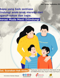 Speak Out : Ibubapa melindungi anak dari pengaruh rokok dan vape