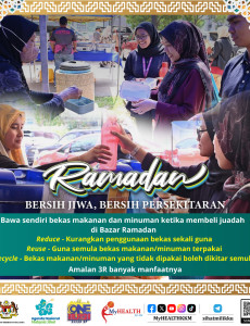 Ramadan: Bersih Jiwa, Bersih Persekitaran