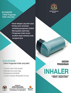 Inhaler : Kaedah Pengunaan Ubat Sedutan